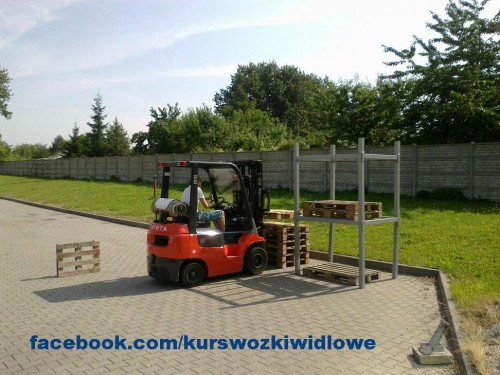 kurs na wózki widłowe